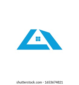 Real estate logo, building logo. This is the perfect logo for real estate agent, apartment, architecture or construction industry. Vector illustration