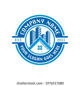 real estate logo , building vector