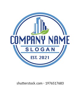 real estate logo , building vector