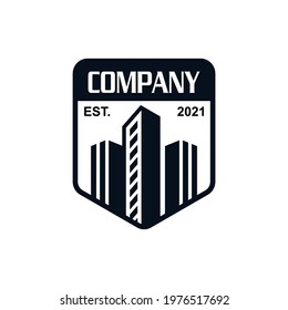 real estate logo , building vector