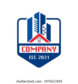 real estate logo , building vector