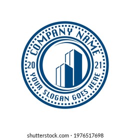 real estate logo , building vector