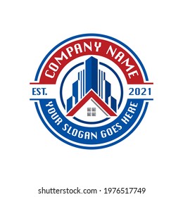 real estate logo , building vector