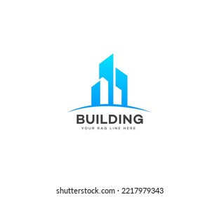 Real estate logo, building logo vector icon designs