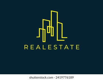 Real estate logo. Real estate company logo, Modern home vector logo art, Construction logo design template Pro Vector. brawnydesignAZ 