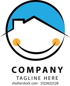 Real Estate logo company vector