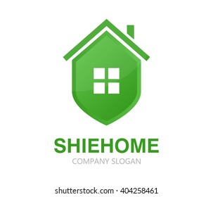 Real estate logo concept