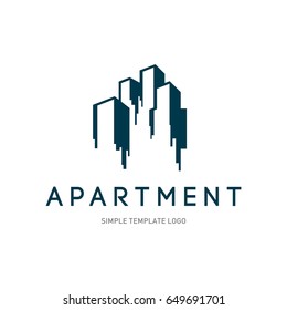 Real estate logo concept. Building and construction logo template.