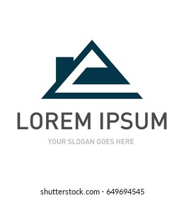 Real estate logo concept. Building and construction logo template.