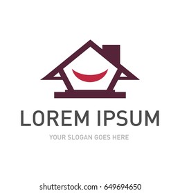 Real estate logo concept. Building and construction logo template.