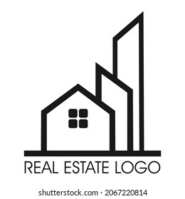 Real Estate Logo Concept. Vector