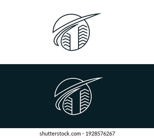 Real Estate Logo. Construction Architecture Building Logo Design Template Element