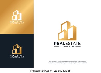 Real Estate Logo. Construction Architecture Building Logo Design.