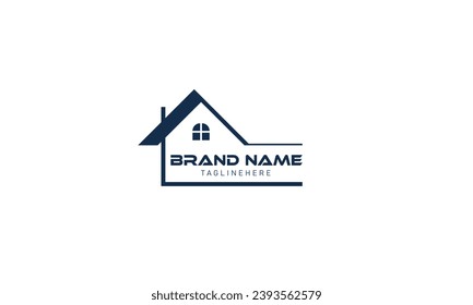Real Estate Logo. Construction Architecture Building Logo Design Template Element