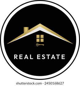 Logo inmobiliario, Logo inmobiliario. Construcción Arquitectura Construcción Logo Design Elemento de Plantilla