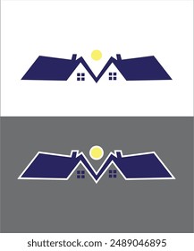 Real Estate logo, Construction Architecture logo design