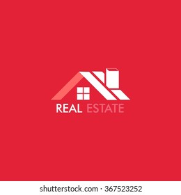 Real Estate Logo. Creative Housing/Construction/Flipping/Architecture Company Logo Icon Concept Vector Illustration