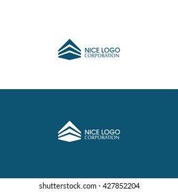 Real Estate Logo. Creative Housing/Construction/Flipping/Architecture Company Logo Icon Concept Vector Illustration