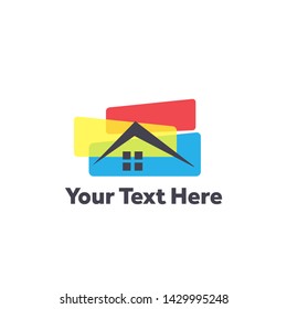 real estate logo creative illustration vector of graphic , house logo illustration vector , vector of architecture logo illustration for logo identity and business