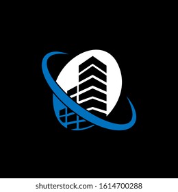 Real Estate Logo. Creative Real estate logo vector graphic element template. 