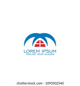 Real estate logo design.
