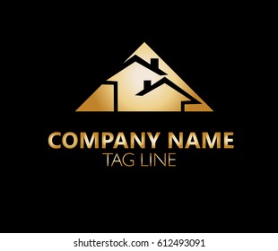 Real estate logo design