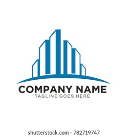 Real estate logo design for business company