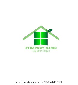 Real Estate Logo design for company in white background