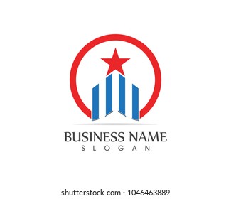 Real estate  logo design concept