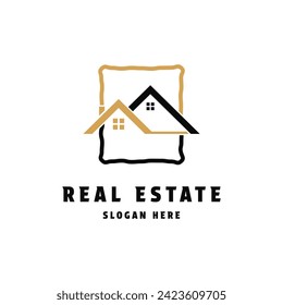 idea de diseño de logotipo inmobiliario