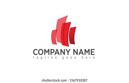 Real Estate Logo Design, Construction Concept Logo, Architecture Logo