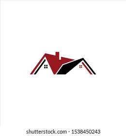 Real Estate Logo Design. Creative abstract real estate icon