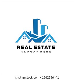 Real Estate Logo Design. Creative abstract real estate icon logo template, Creative Building Concept Logo Design Template,  logo design inspiration