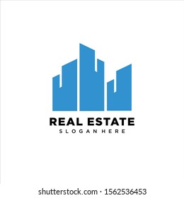 Real Estate Logo Design. Creative abstract real estate icon logo template, Creative Building Concept Logo Design Template,  logo design inspiration