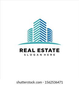 Real Estate Logo Design. Creative abstract real estate icon logo template, Creative Building Concept Logo Design Template,  logo design inspiration