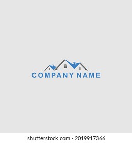 Real Estate Logo Design. Creative Idea  classic logos designs Vector illustration template