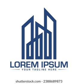 Diseño de logotipo inmobiliario Diseño de logotipo creativo y moderno