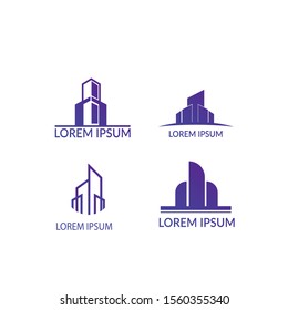 Real Estate Logo Design With Elegant Template