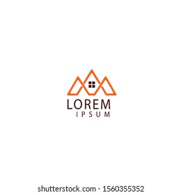 Real Estate Logo Design With Elegant Template