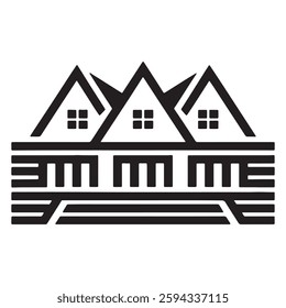 Real Estate Logo Design, Home Logo Design Vector
