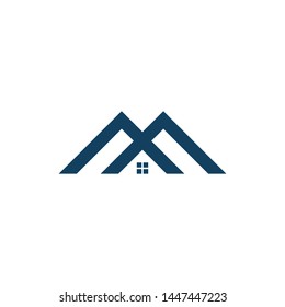 Real Estate Logo Design, House abstract, Creative abstract real estate icon logo - vector designs