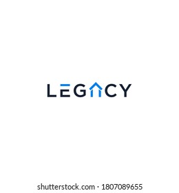 real estate logo design house and wordmark name company