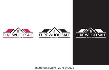 Real estate Logo Design for house.