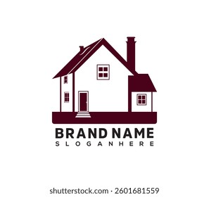 Real Estate Logo Design, icon Logo design house design 