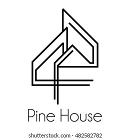 Real Estate Logo design, icons, symbols, vector, abstract, business identity template