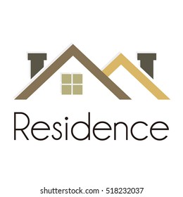 Real Estate Logo design, icons, symbols, vector, abstract, set, shapes