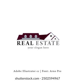 Real Estate Logo design in Illustrator 