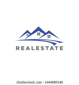 real estate logo design inspiration vector