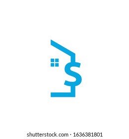 real estate logo design modern template