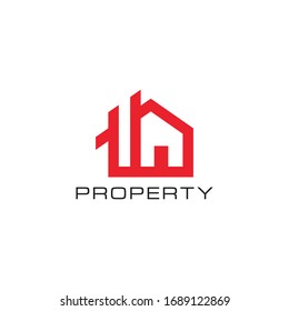 Real estate logo design. Modern and elegant style design. Bussines logo design template.